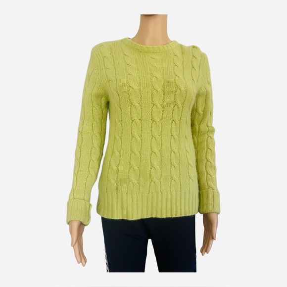 Boston Proper winter casual
lamb’s wool blend sweater M lime green long sleeve - Picture 1 of 10